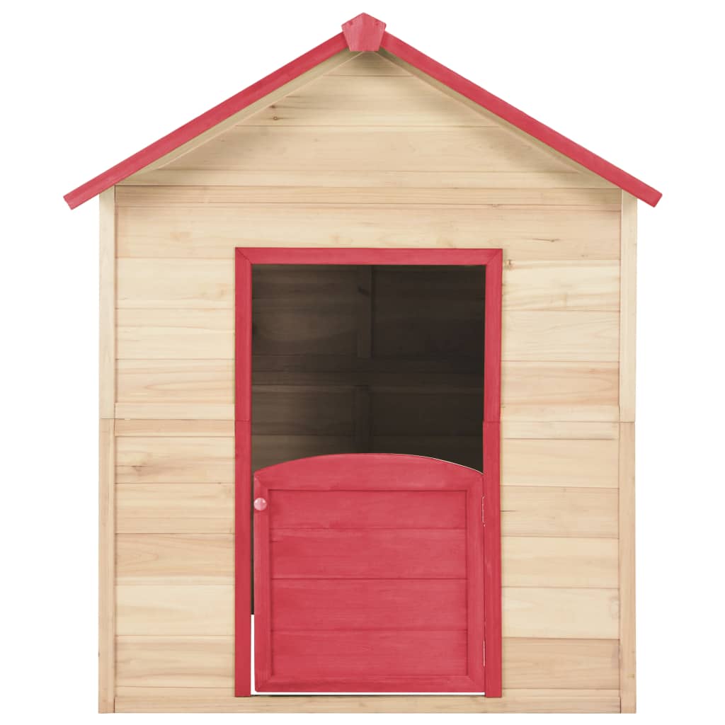 Kinderspeelhuis Vurenhout Rood