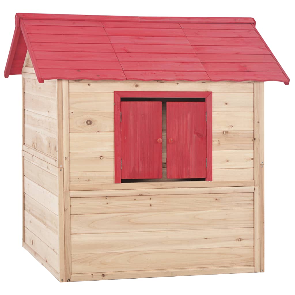 Kinderspeelhuis Vurenhout Rood