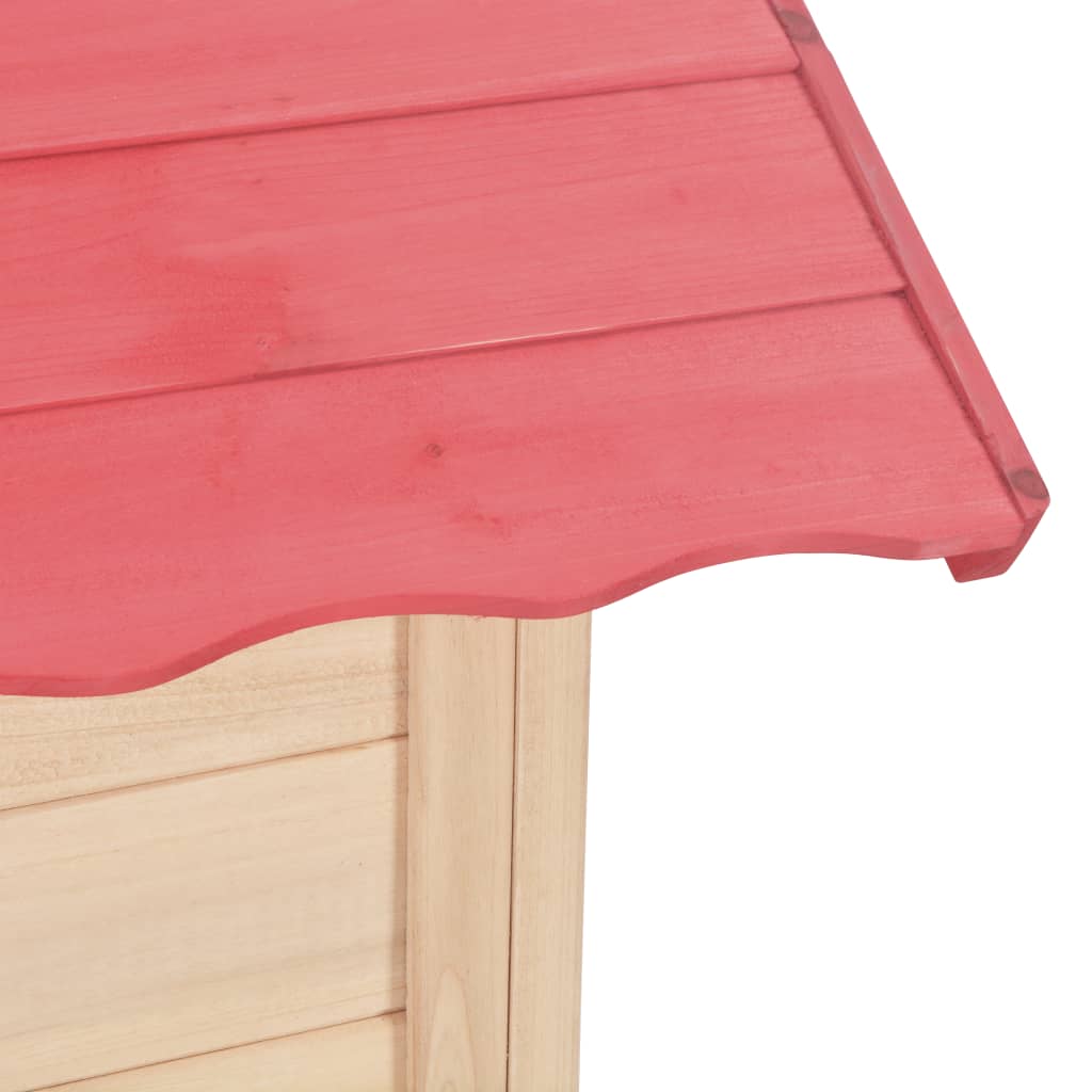 Kinderspeelhuis Vurenhout Rood