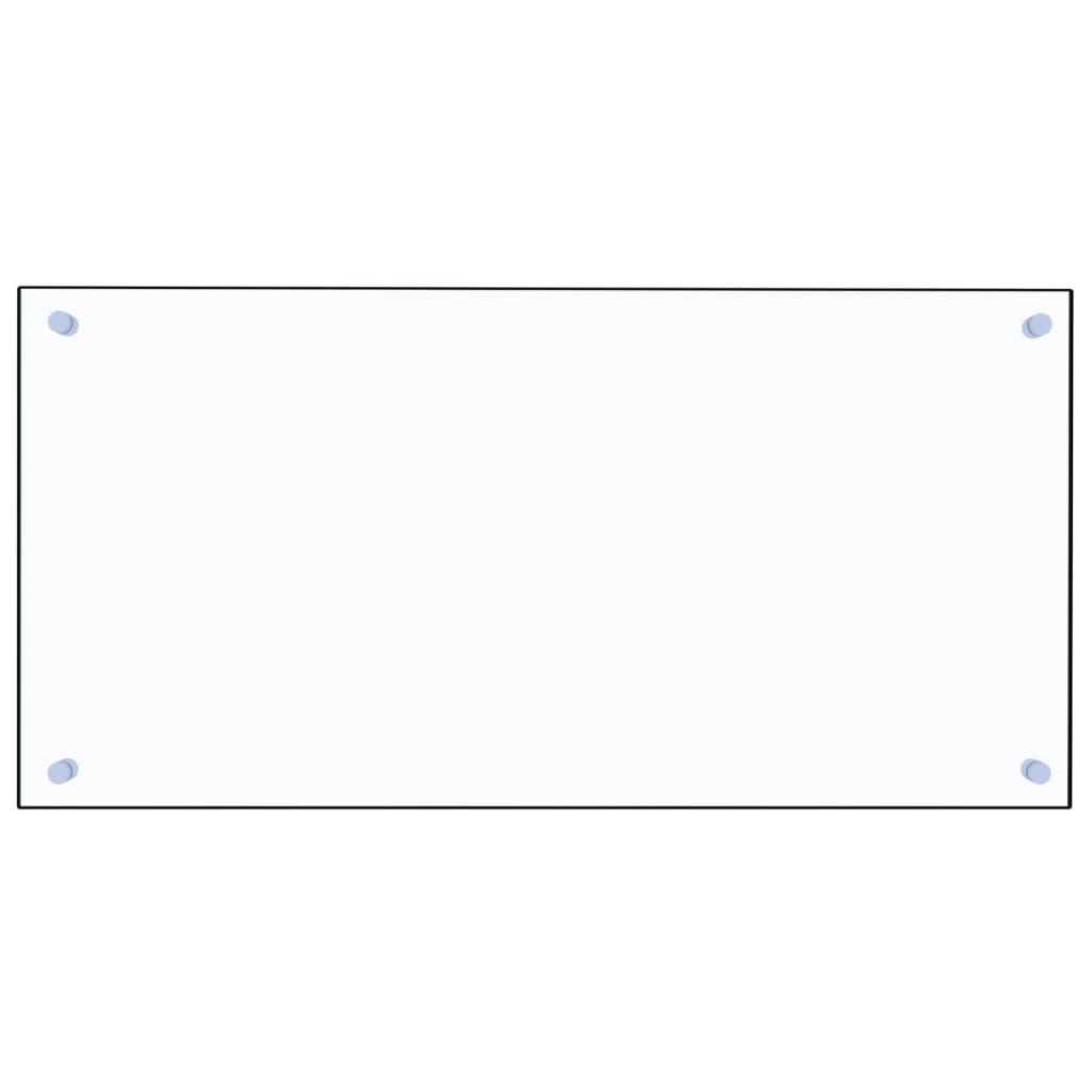 Spatscherm Keuken 80X40 Cm Gehard Glas Transparant