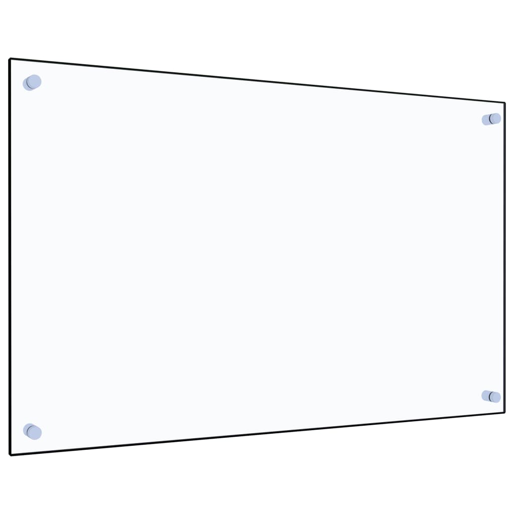 Spatscherm Keuken 80X50 Cm Gehard Glas Transparant