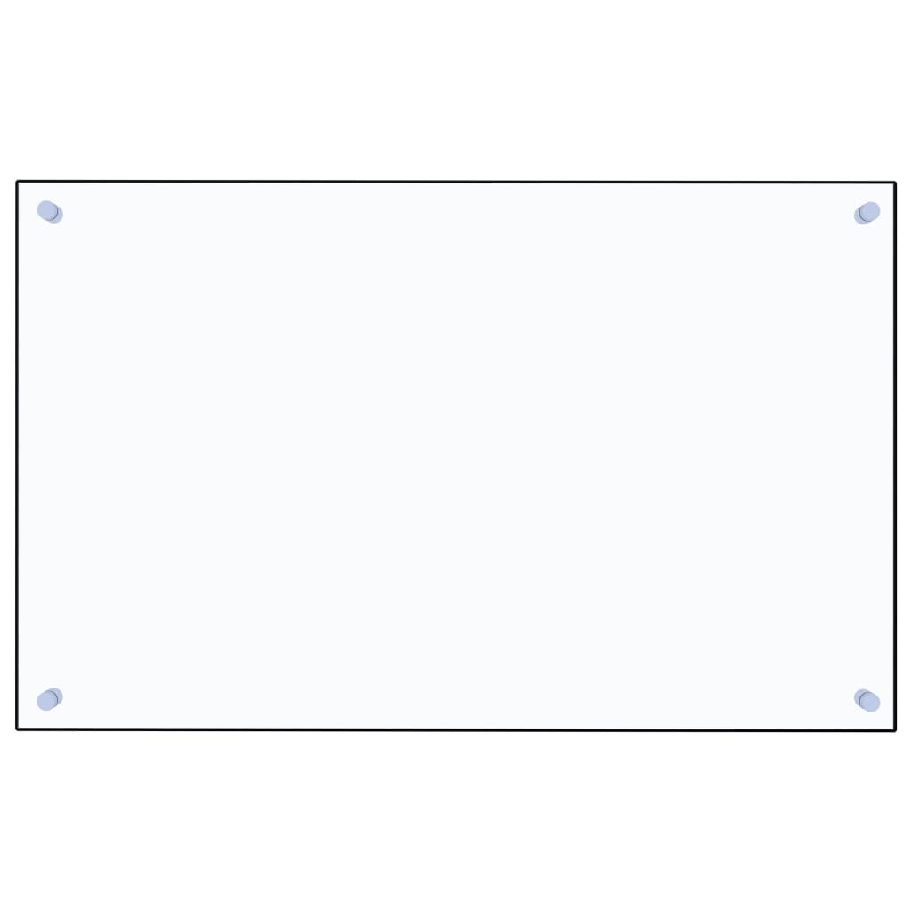 Spatscherm Keuken 80X50 Cm Gehard Glas Transparant