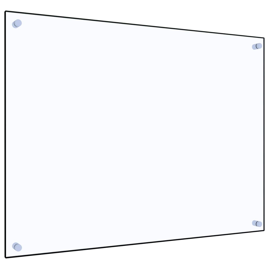 Spatscherm Keuken 80X60 Cm Gehard Glas Transparant