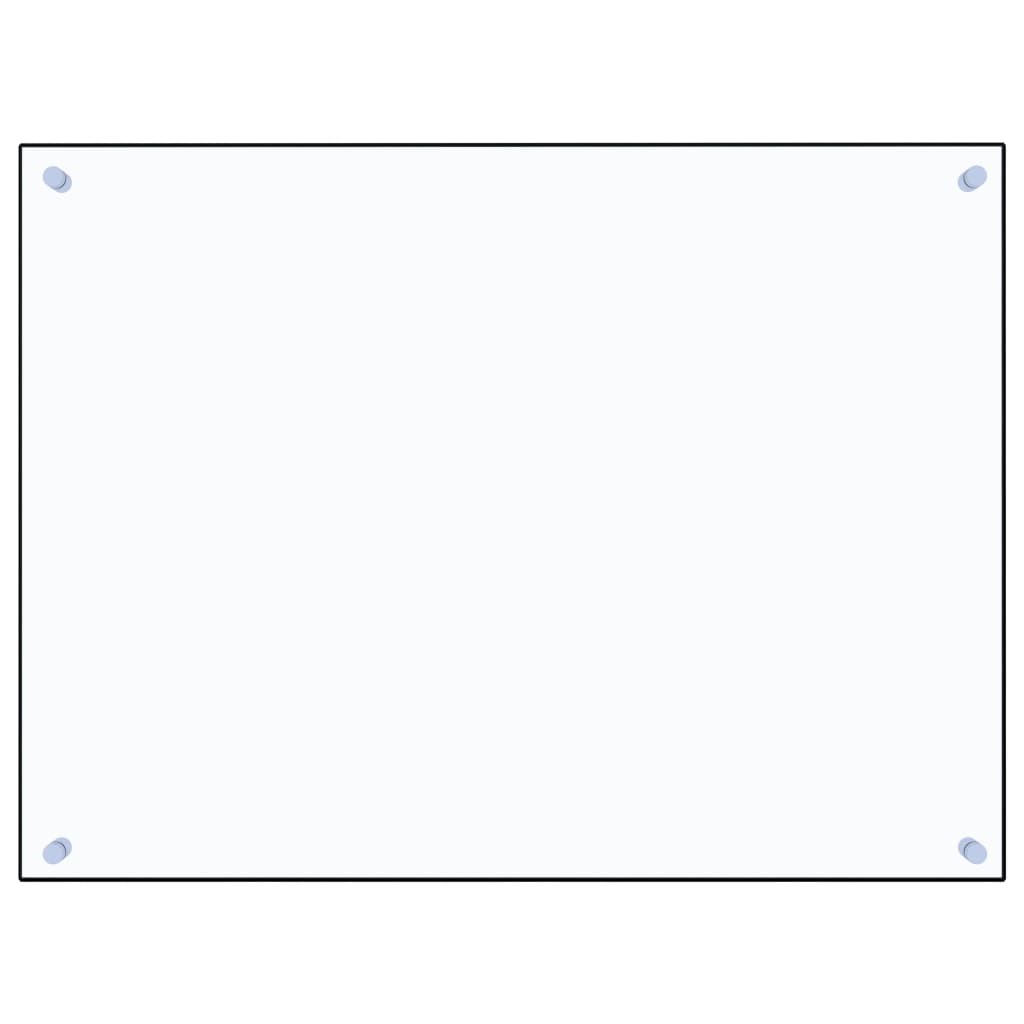 Spatscherm Keuken 80X60 Cm Gehard Glas Transparant