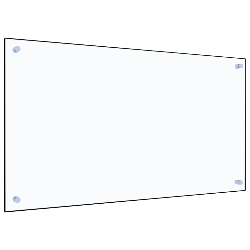 Spatscherm Keuken 90X50 Cm Gehard Glas Transparant