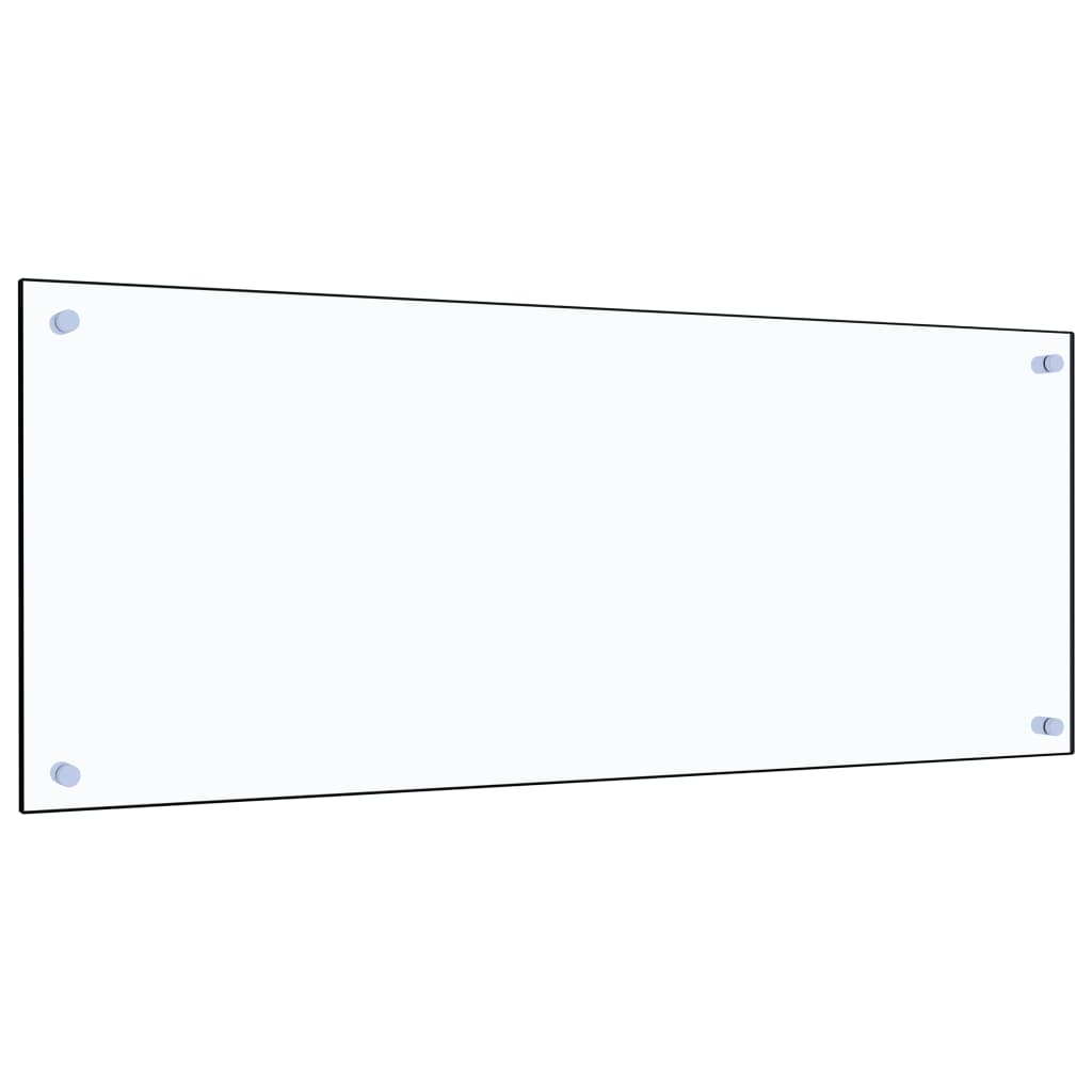 Spatscherm Keuken 100X40 Cm Gehard Glas Transparant