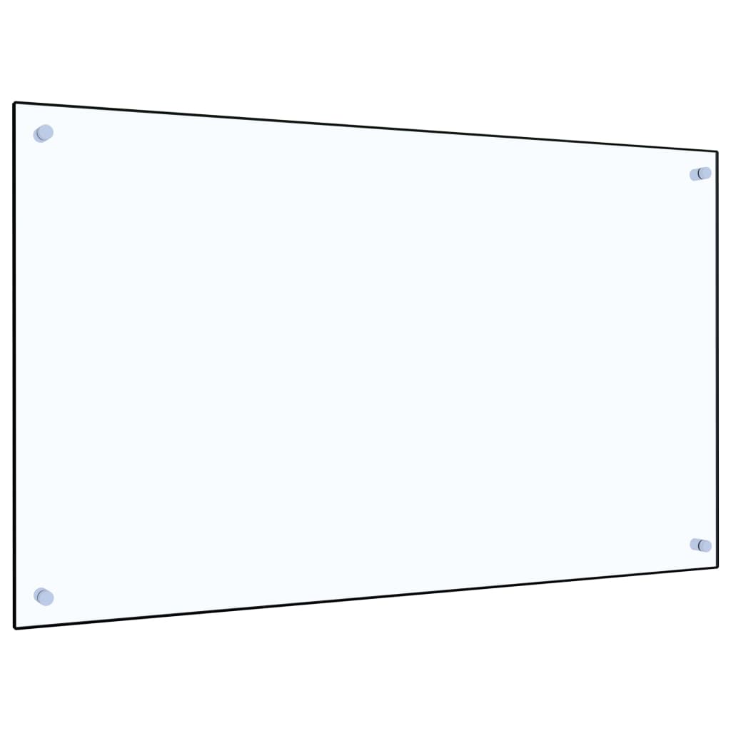 Spatscherm Keuken 100X60 Cm Gehard Glas Transparant