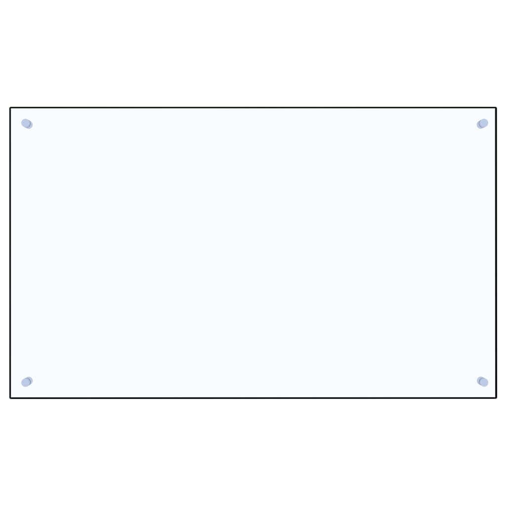 Spatscherm Keuken 100X60 Cm Gehard Glas Transparant
