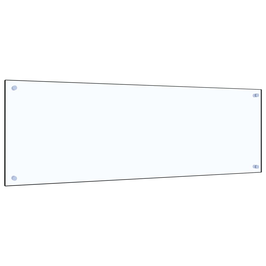 Spatscherm Keuken 120X40 Cm Gehard Glas Transparant