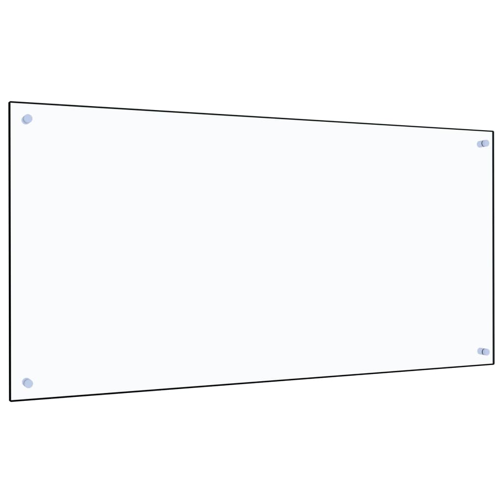 Spatscherm Keuken 120X60 Cm Gehard Glas Transparant
