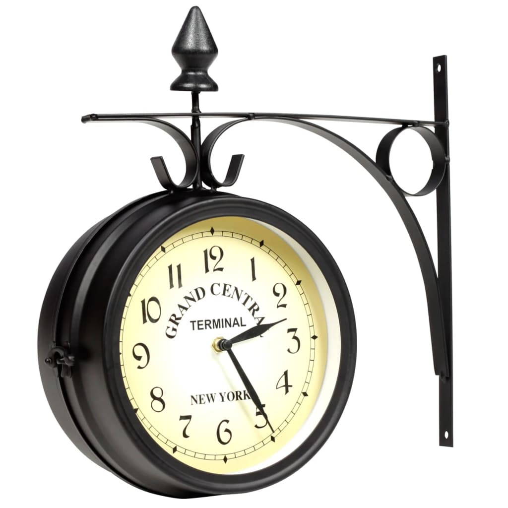 Wandklok Dubbelzijdig 20 Cm