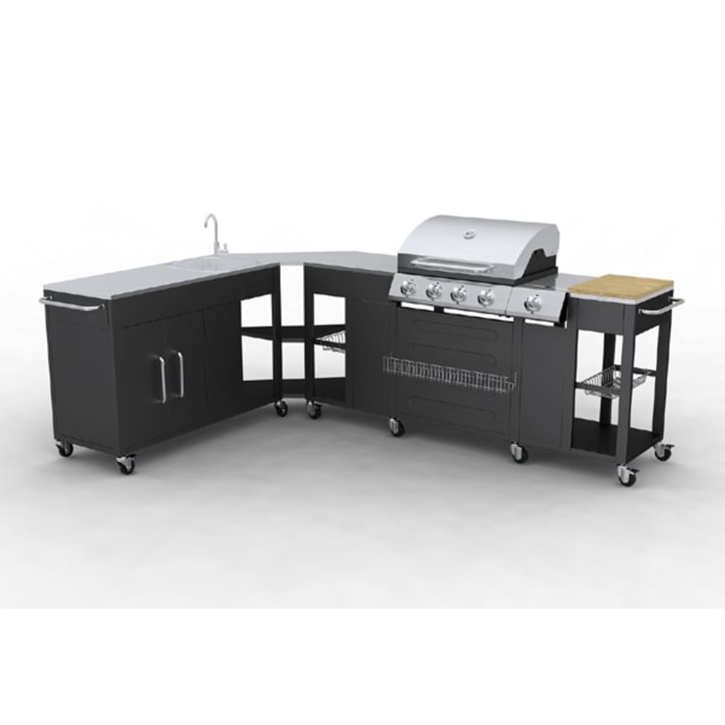 Buitenkeuken Met Gasbarbecue Missouri 4 Branders