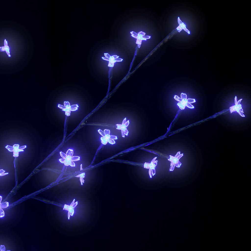Kerstboom Led Blauw Licht Kersenbloesem 120 Cm