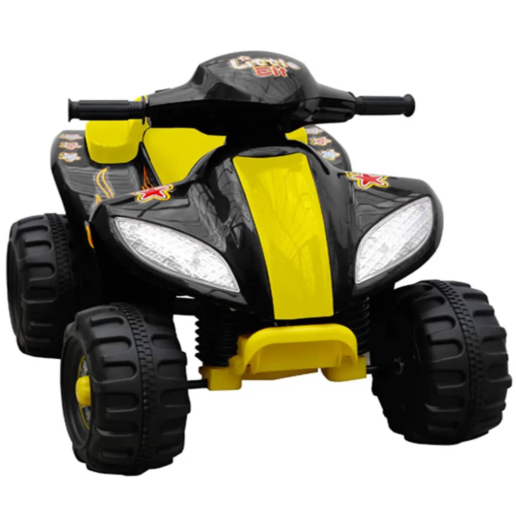 Kinder Quad Elektrisch 6 Volt Geel