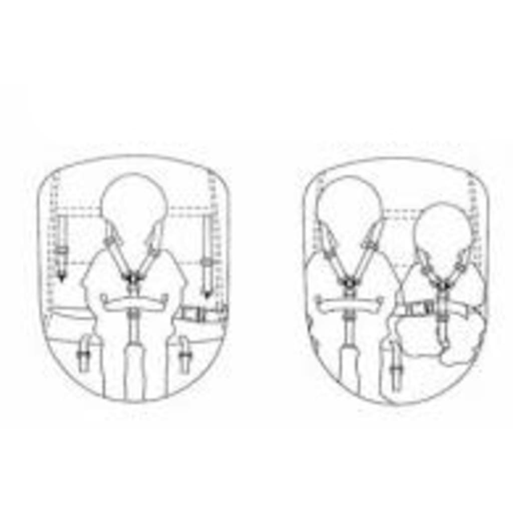 Fietsaanhanger Voor Kinderen Grijs/Rood