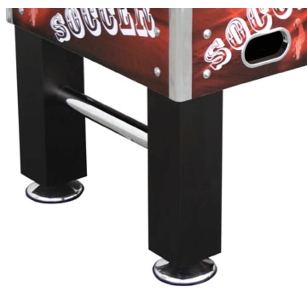 Voetbaltafel 75Kg, Rood Airbrush
