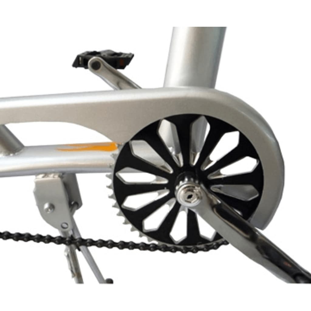 Chopperfiets Zilver