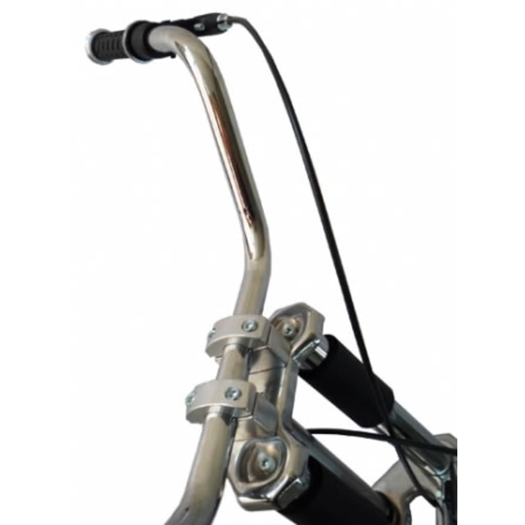 Chopperfiets Zilver