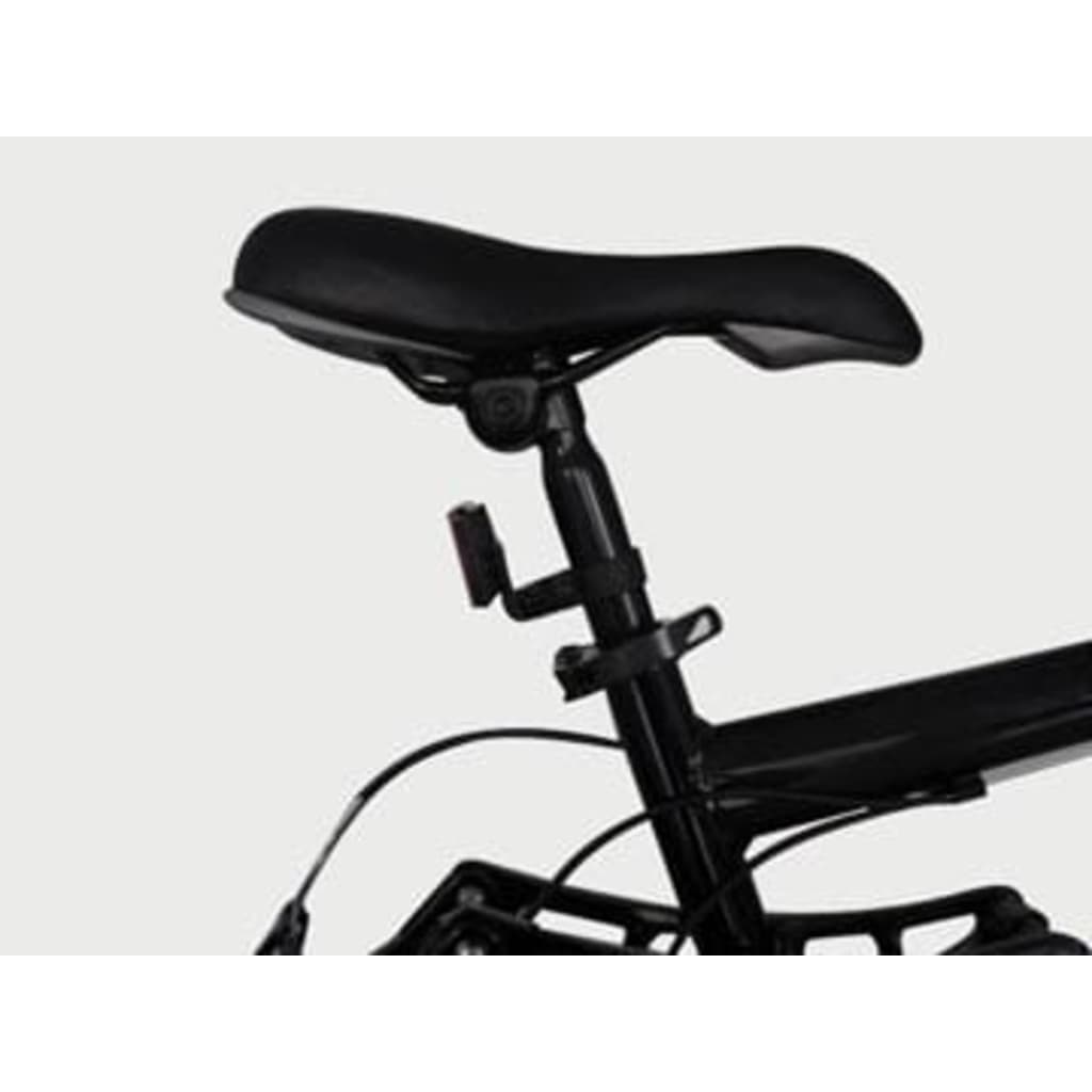 Zwarte Mountainbike Met Voor-En Achtervering 26" Wielen