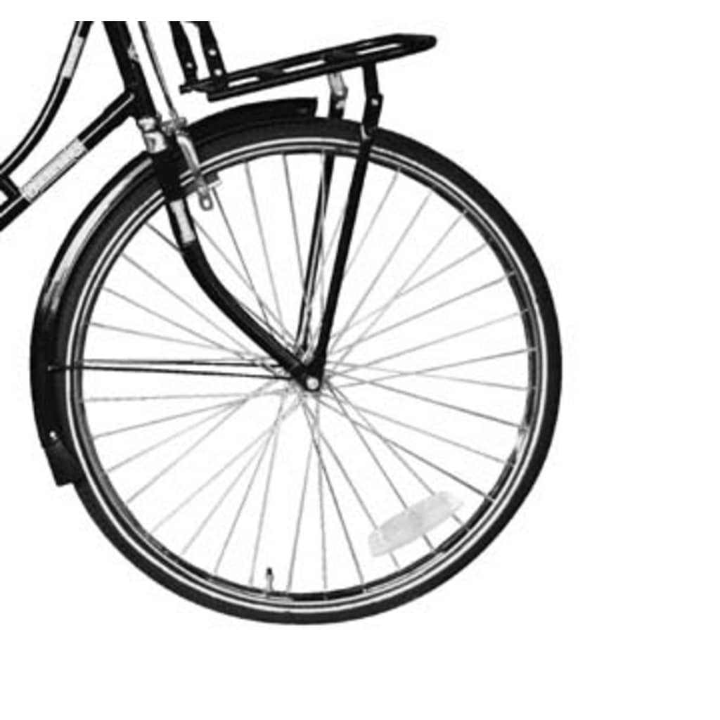 Omafiets 28" Zwart Met Bagagedrager