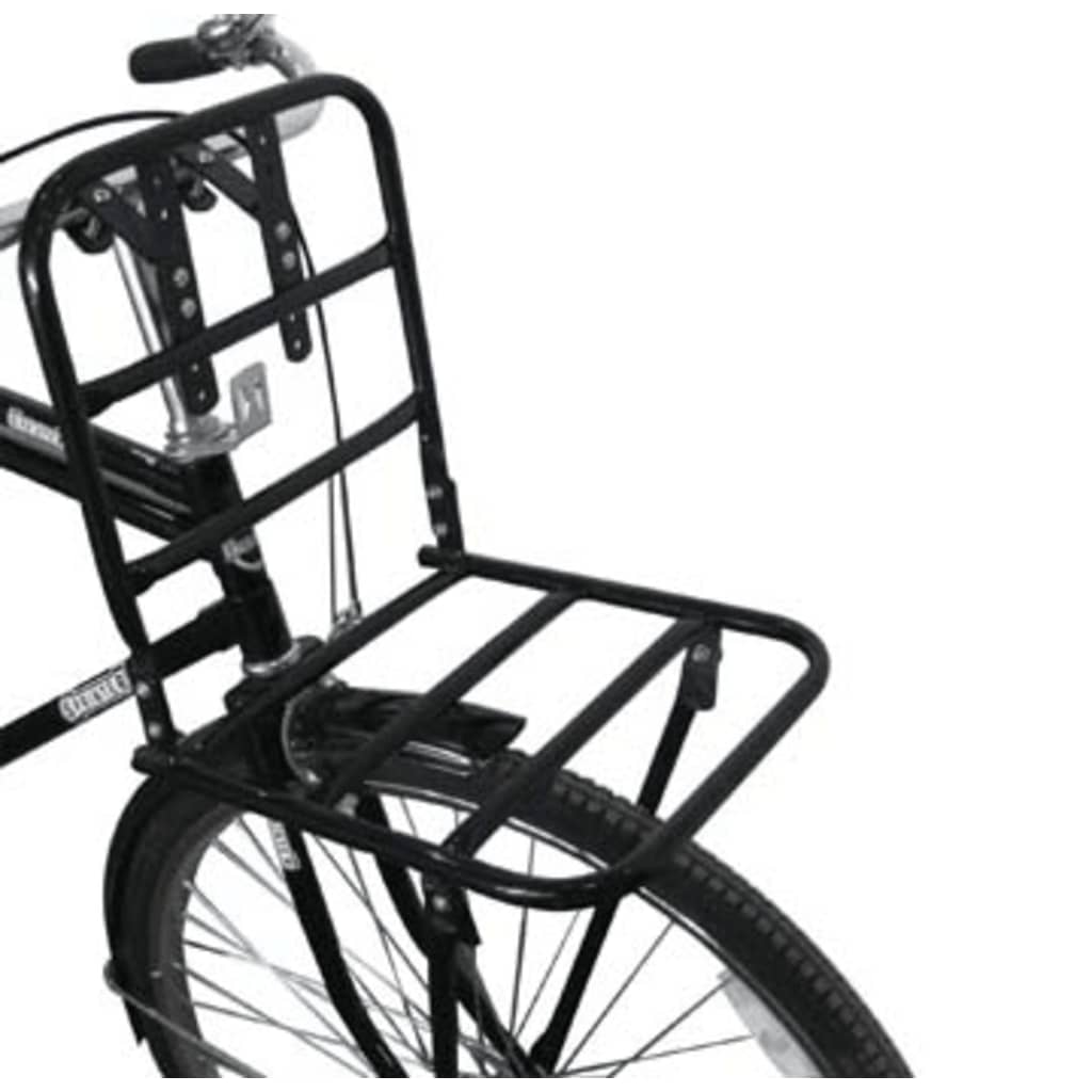 Opafiets 28" Zwart Met Bagagedrager