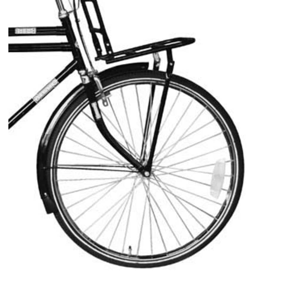 Opafiets 28" Zwart Met Bagagedrager