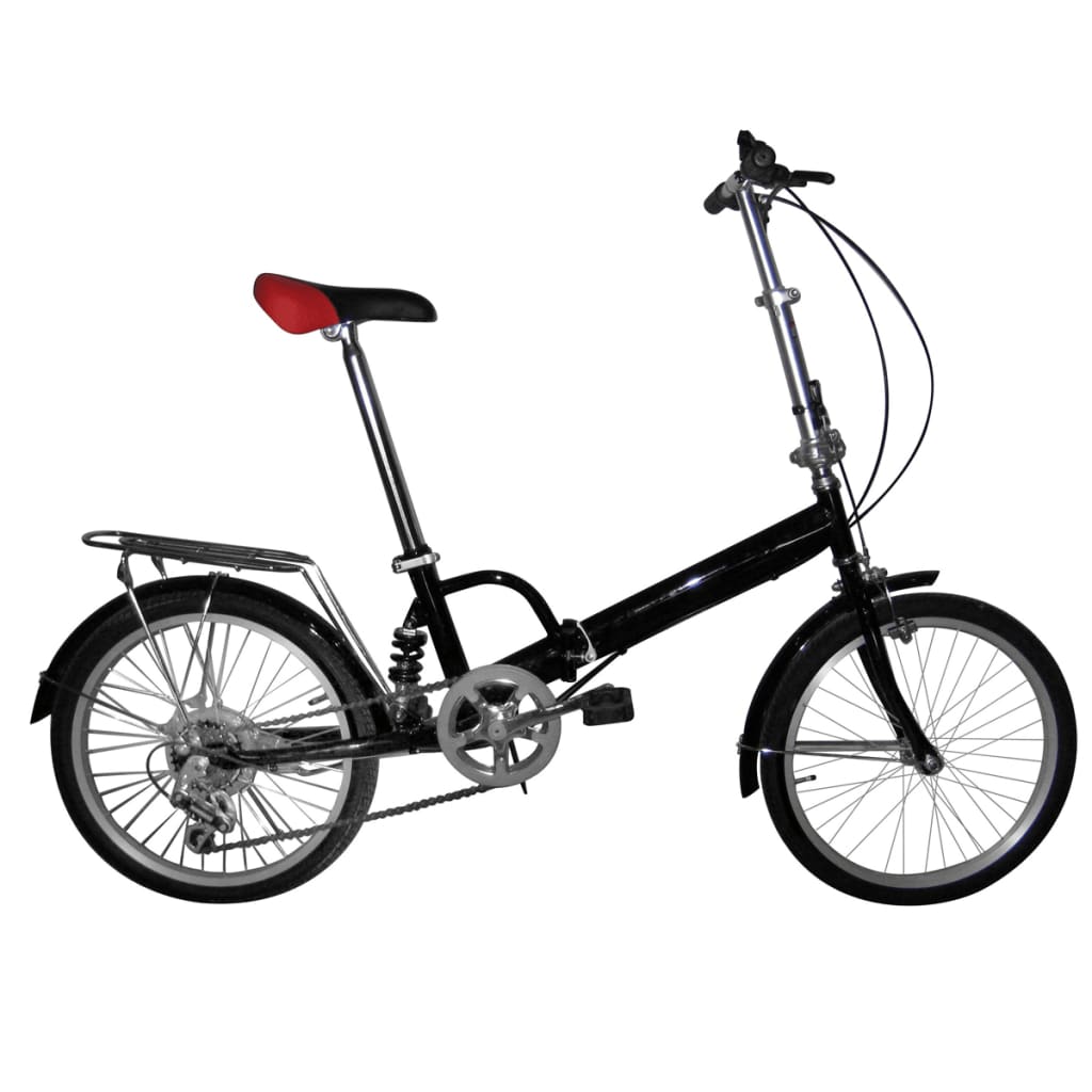 Vouwfiets 16" Met Vering En 6 Versnellingen