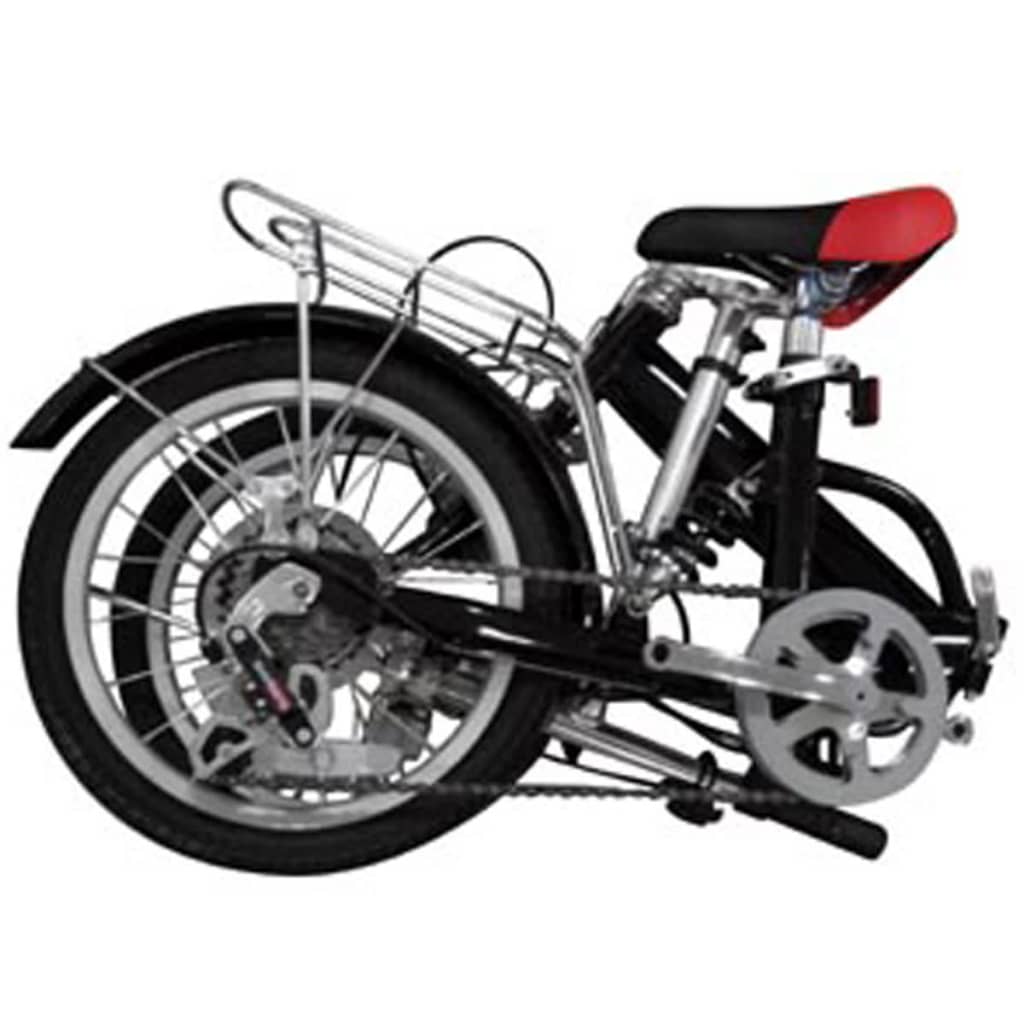 Vouwfiets 16" Met Vering En 6 Versnellingen