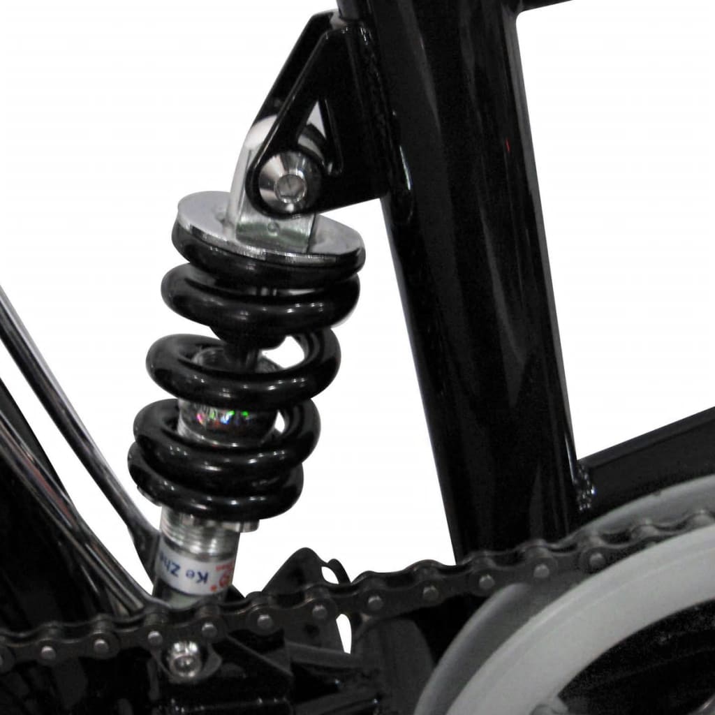 Vouwfiets 16" Met Vering En 6 Versnellingen