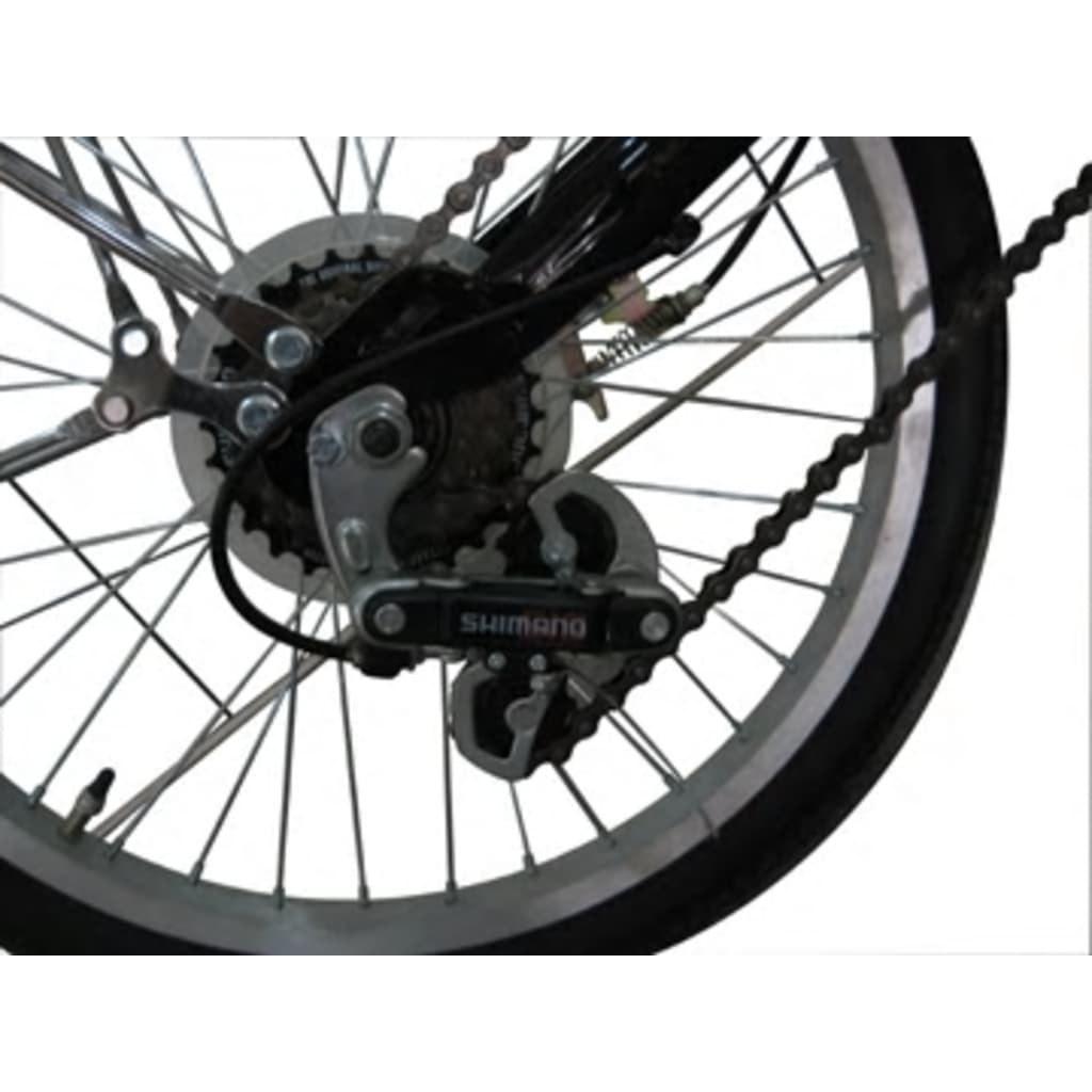 Vouwfiets 20" Met Vering En 6 Versnellingen