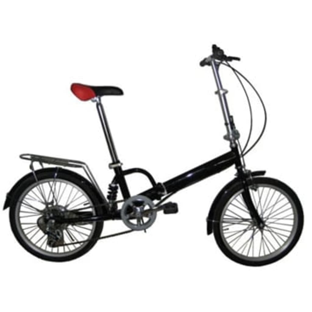 Vouwfiets 20" Met Vering En 6 Versnellingen