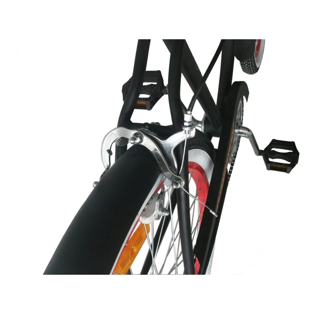 Beachcruiser Storm 26" Zwart