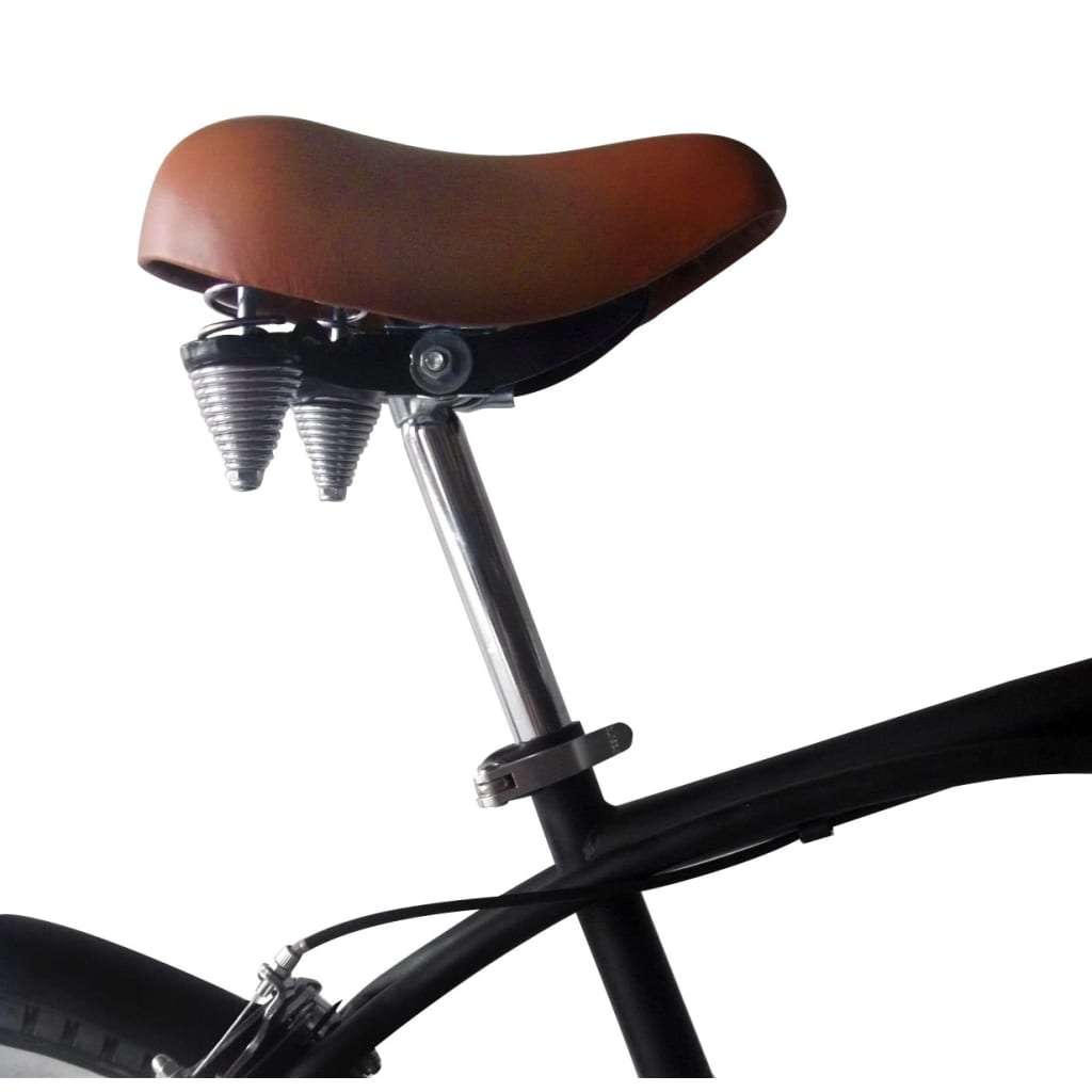 Beachcruiser Hurricane 26" Zwart Met 6 Versnellingen