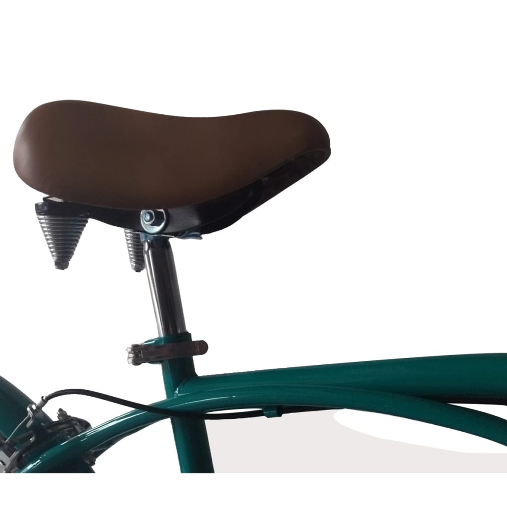 Beachcruiser Hurricane 26" Groen Met 6 Versnellingen
