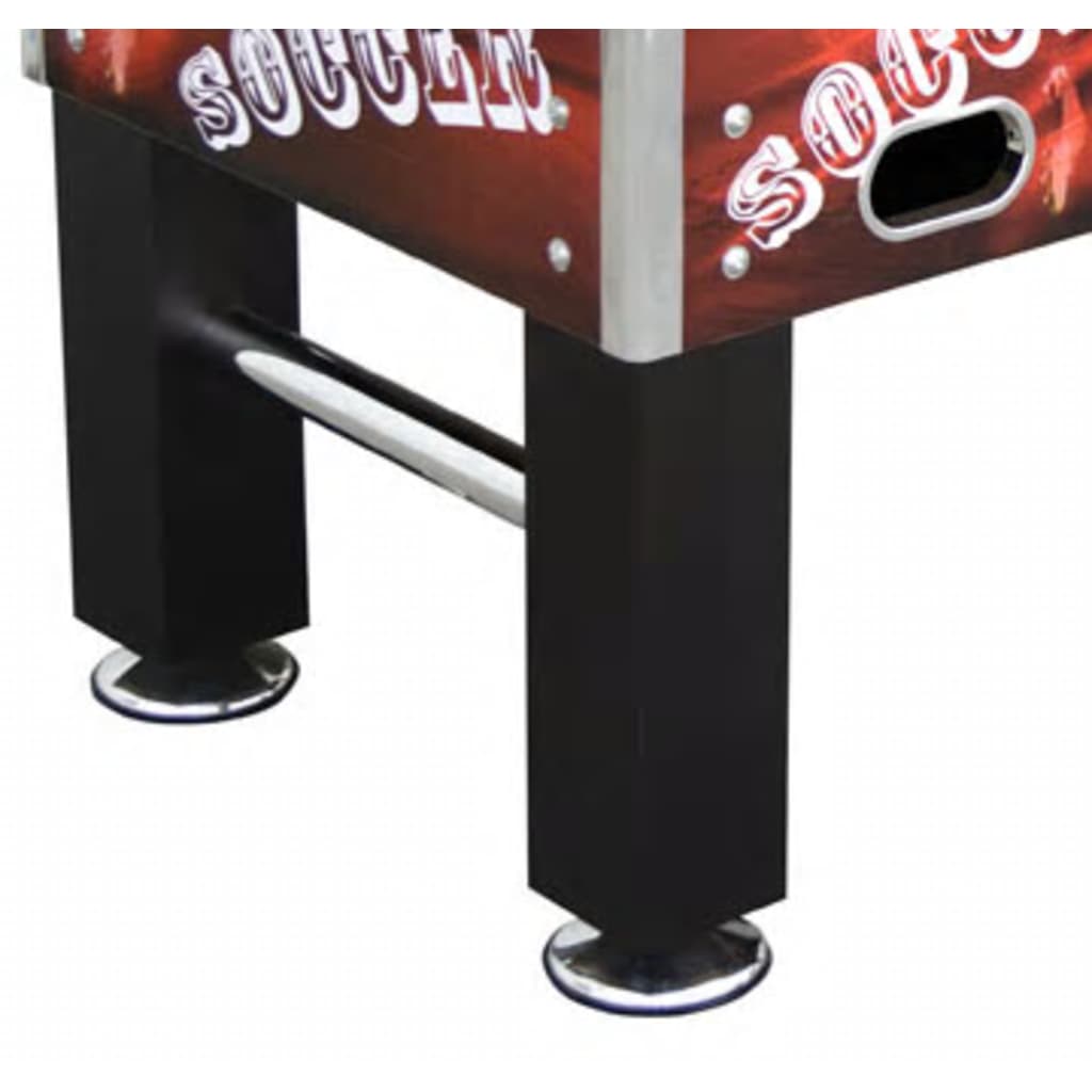 Voetbaltafel 80Kg, Airbrush Rood