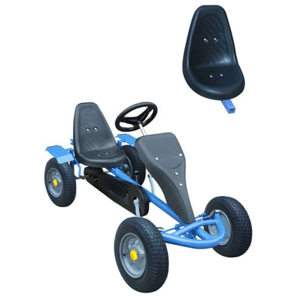 Blauwe Skelter Met Politie Stickers