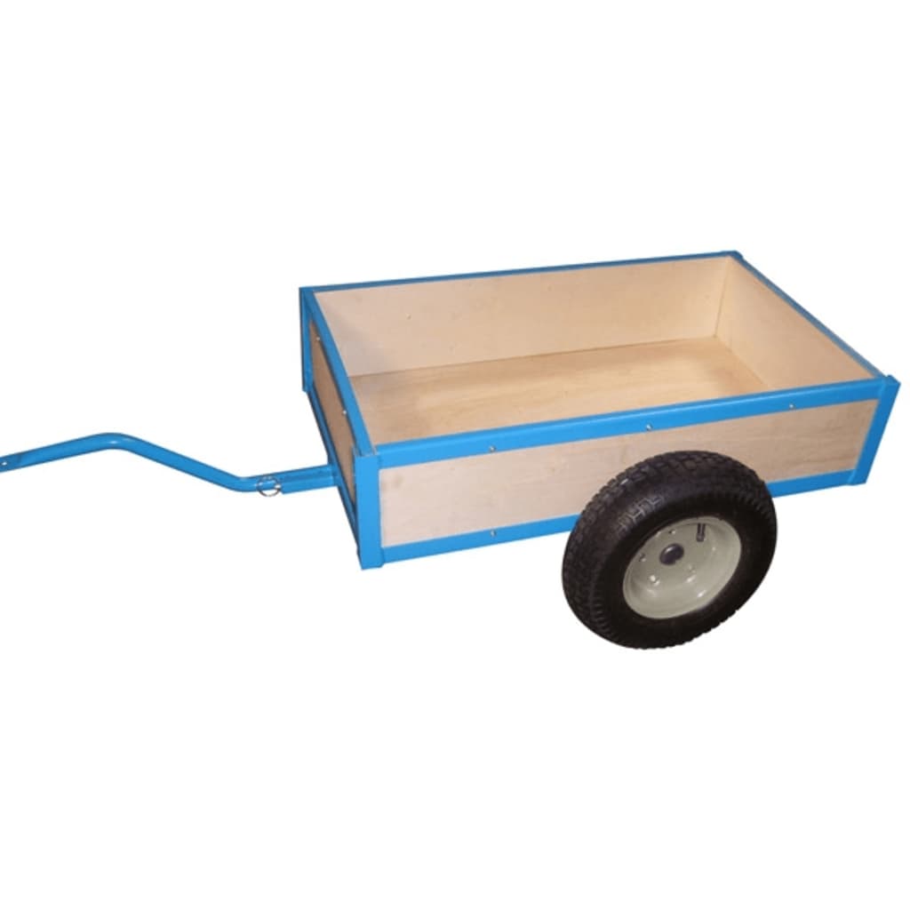 Skelter Met Aanhanger En Extra Zitje Blauw