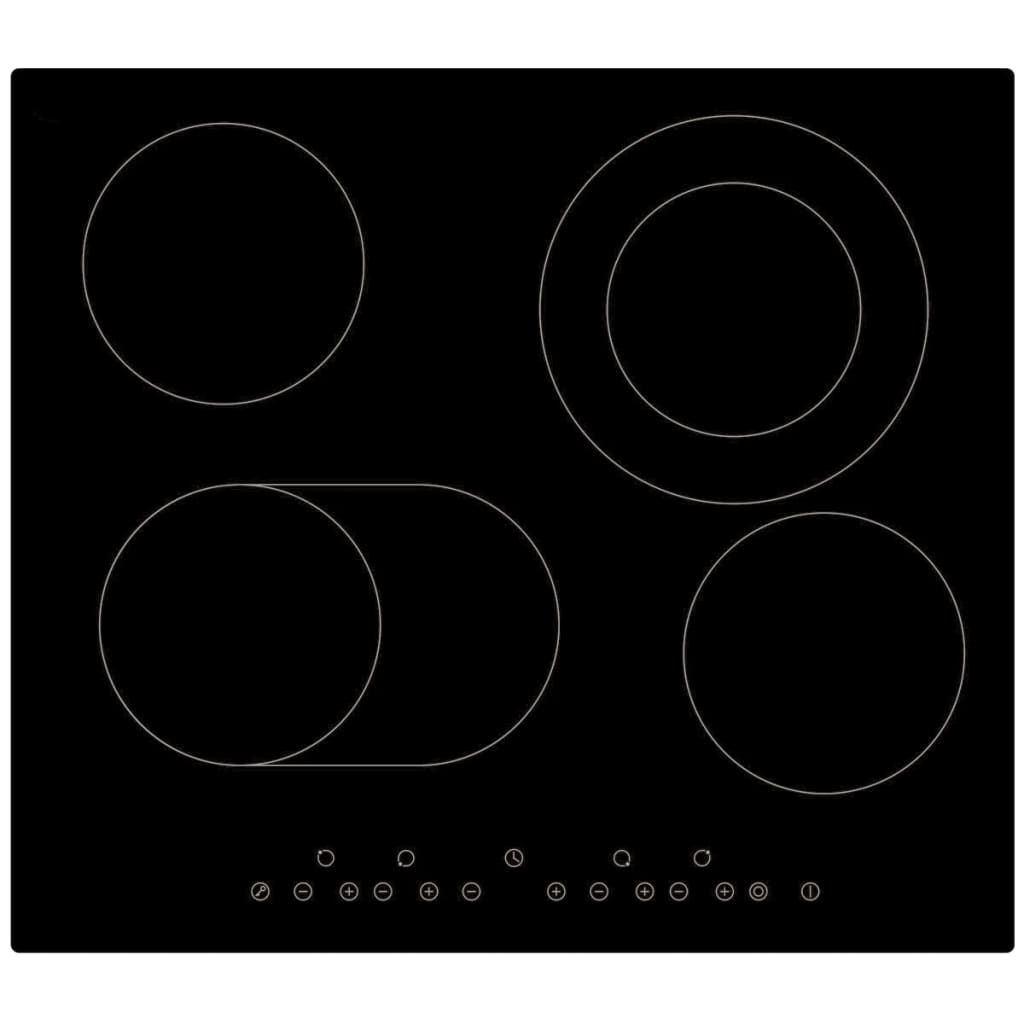 Keramische Kookplaat Eurokera Glas 6000-7200 W