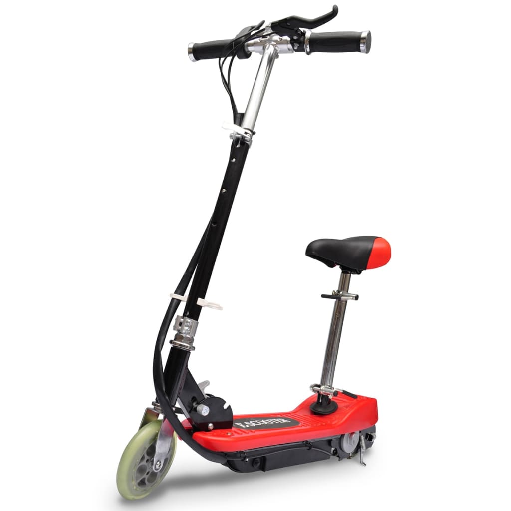 Step Elektrisch Met Zitje 120 W Rood