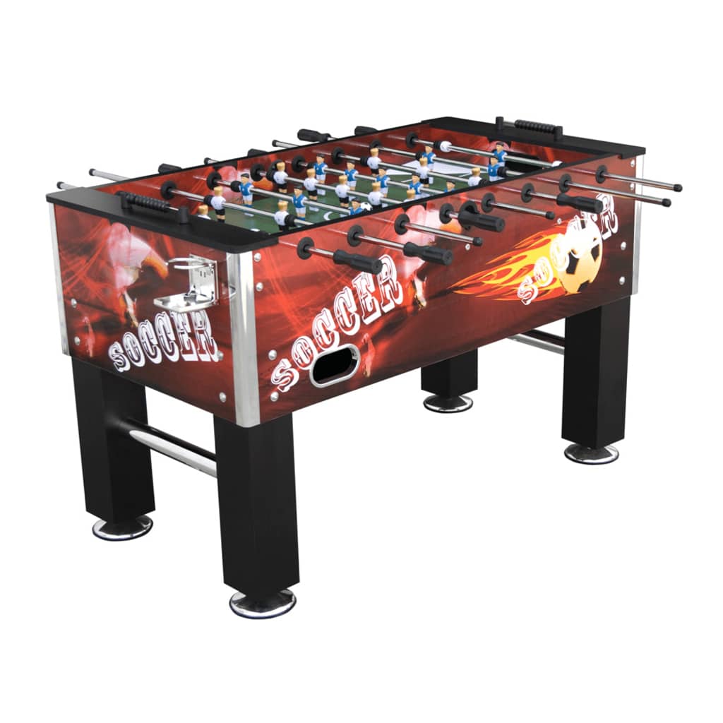 Voetbaltafel Airbrush 80 Kg Rood