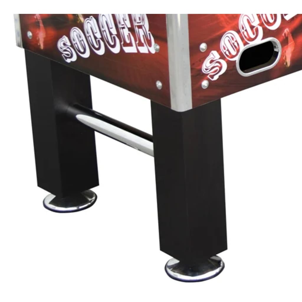 Voetbaltafel Airbrush 80 Kg Rood
