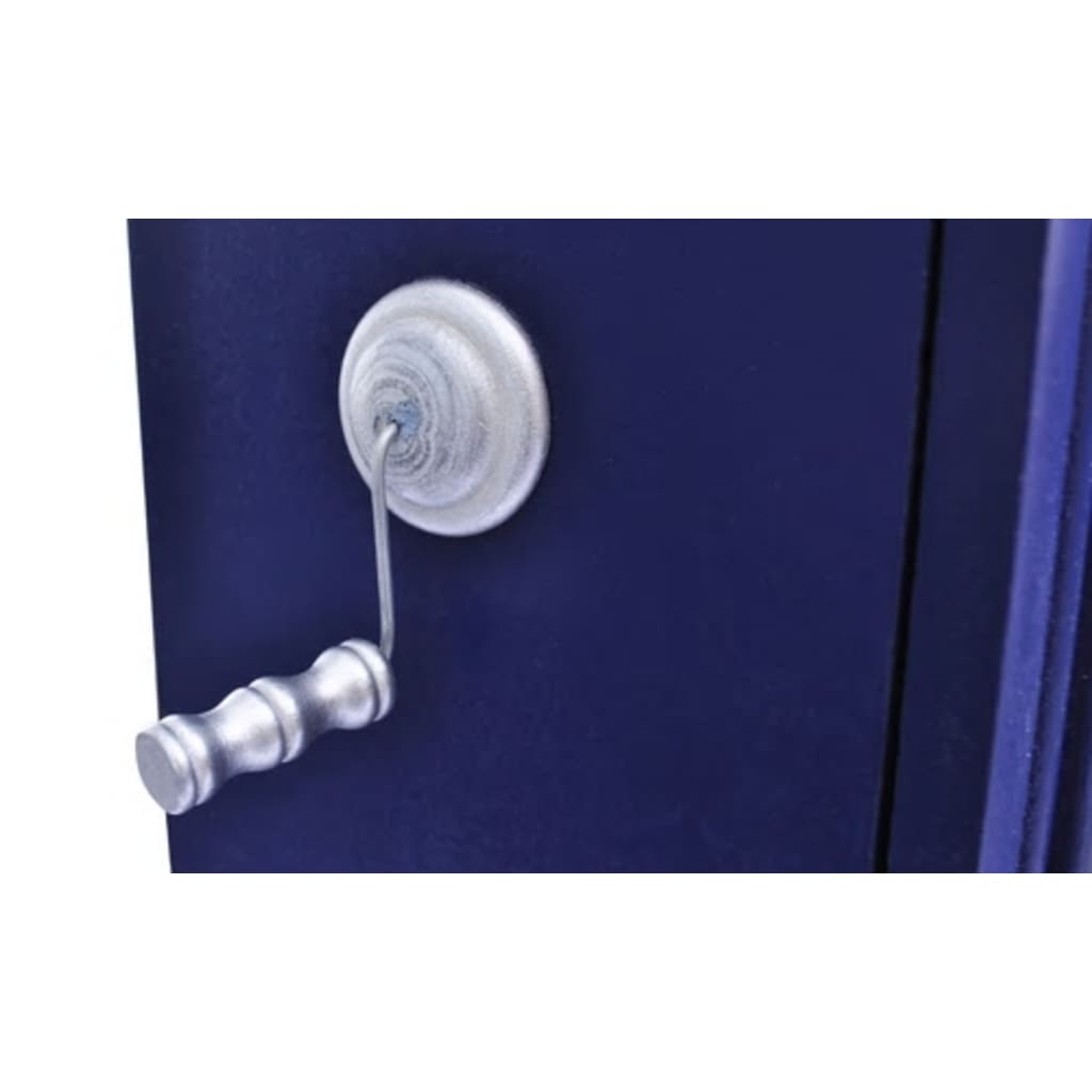 Cd / Dvd Opbergmeubel Benzinepomp Blauw