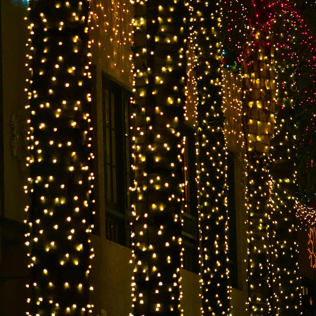 Kerstverlichting Lichtnet 3.2 X 1.5 M (200 Leds)