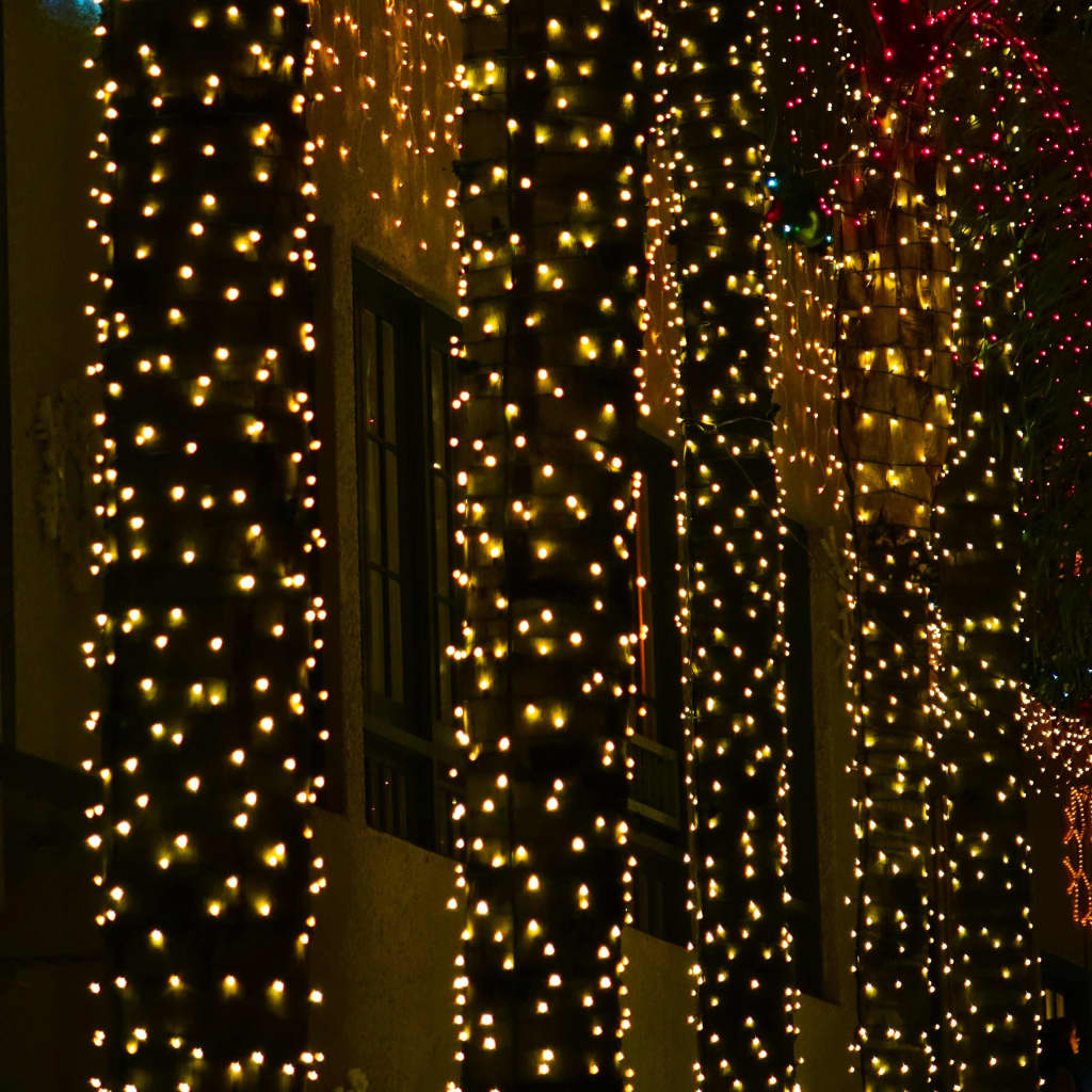 Led-Kerstverlichting Net 400 Led's 3X3 M