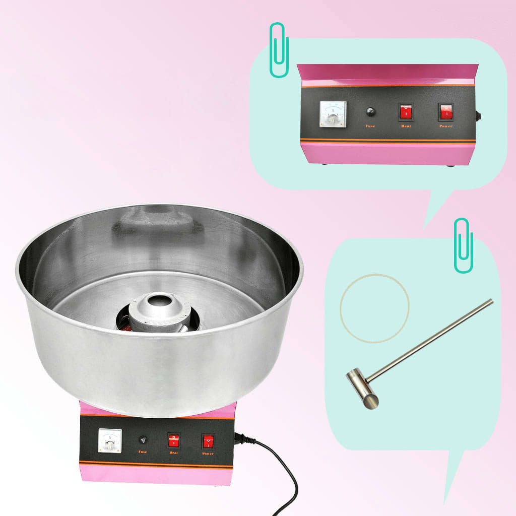 Suikerspinmachine Elektrisch