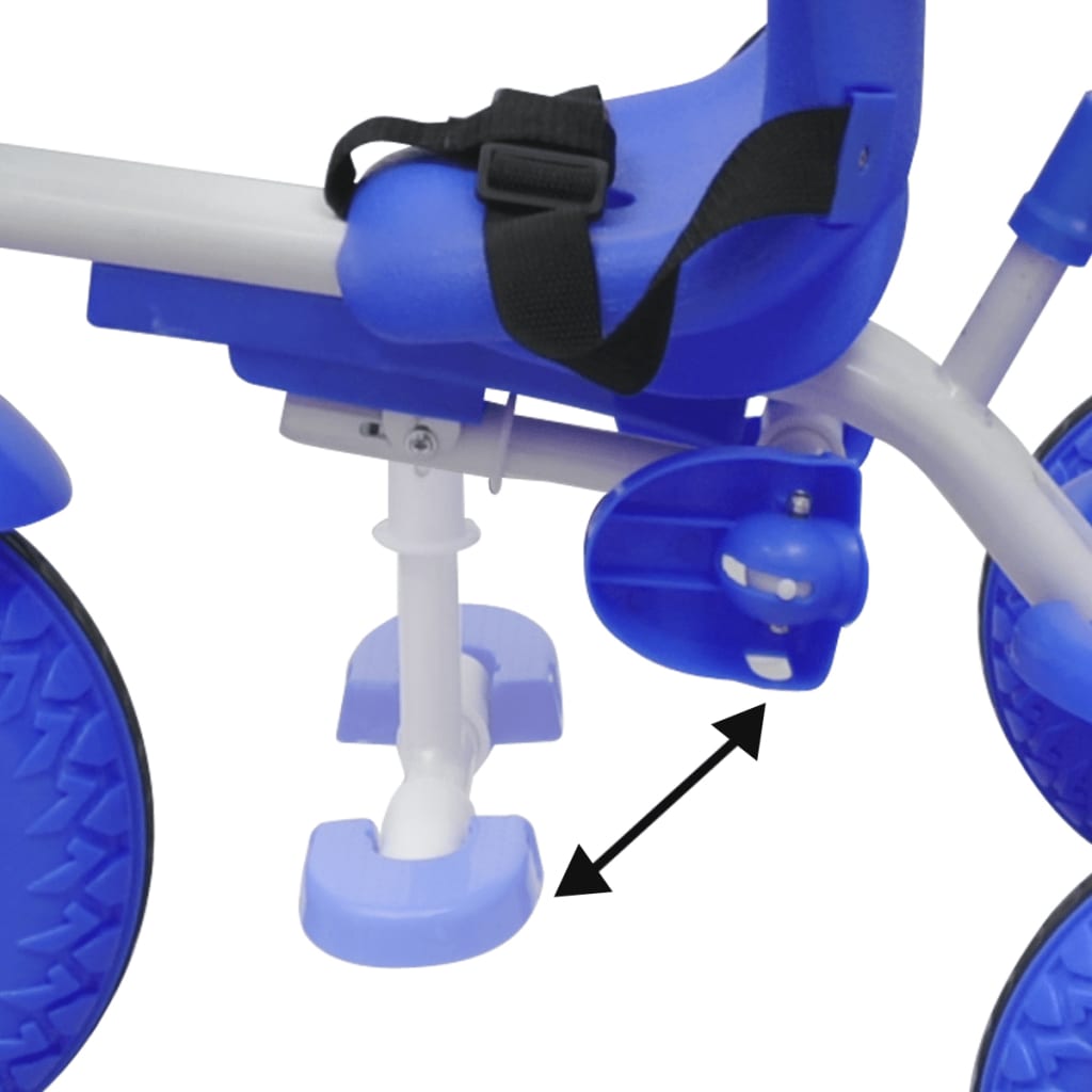 Kinder Driewieler Blauw-Wit