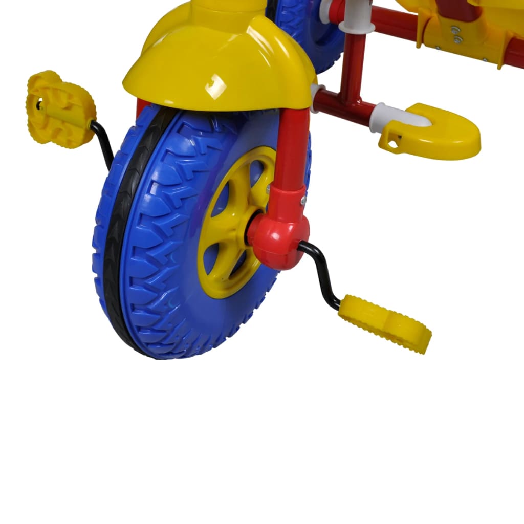 Kinderen Driewieler Voor Kleine Kinderen Rood-Blauw-Geel