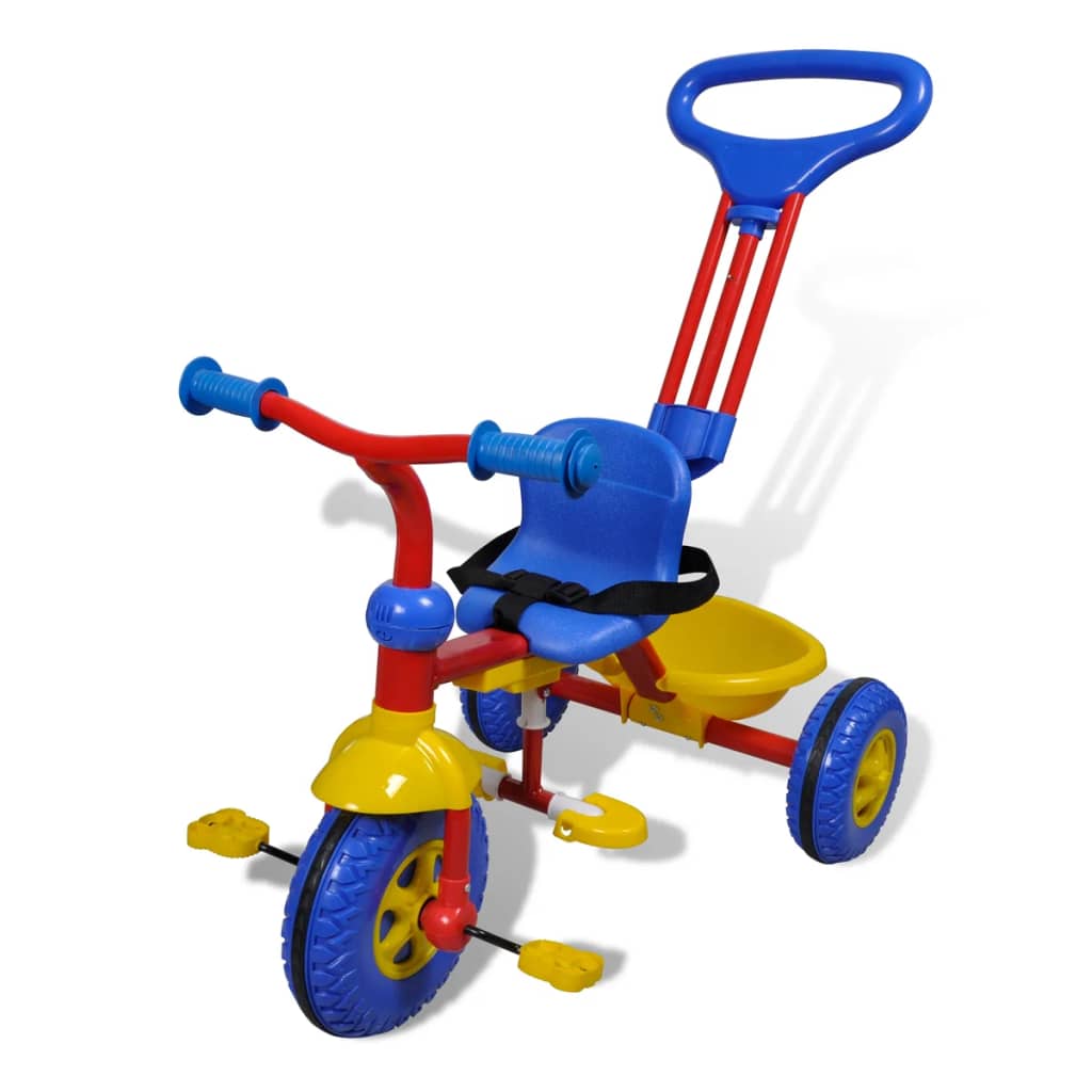 Kinderen Driewieler Voor Kleine Kinderen Rood-Blauw-Geel