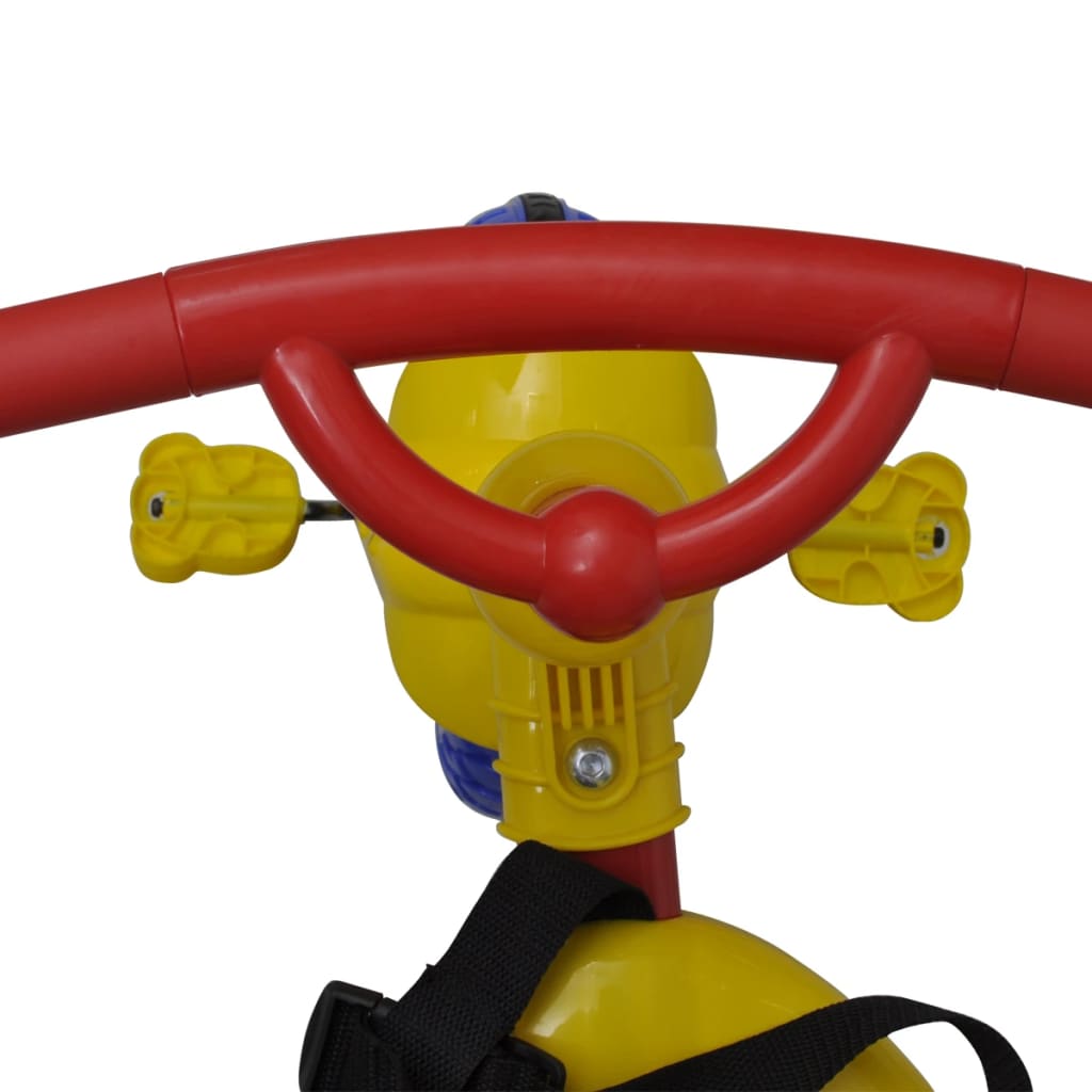 Kinder Driewieler Rood-Blauw-Geel Voor Kleine Kinderen