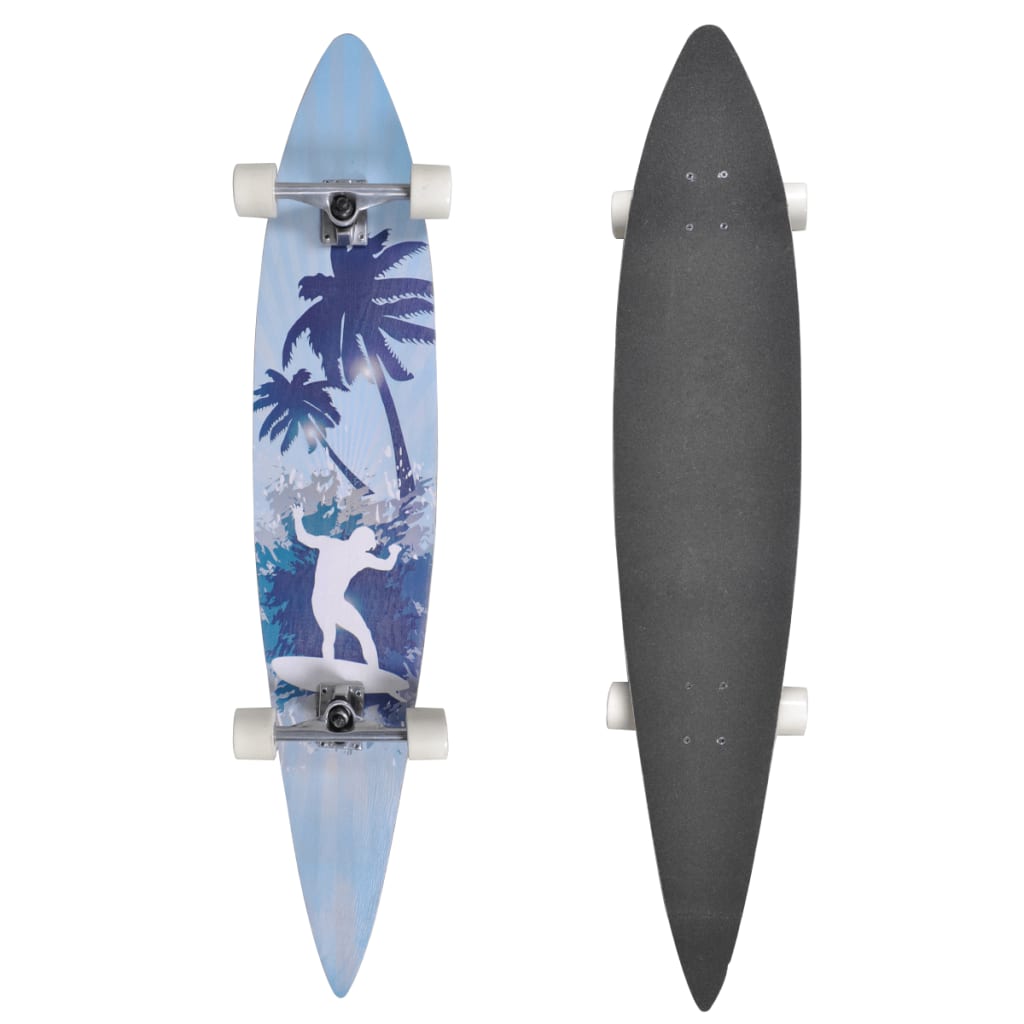 Longboard Palmbomen 117 Cm 9" Aluminium Trucks